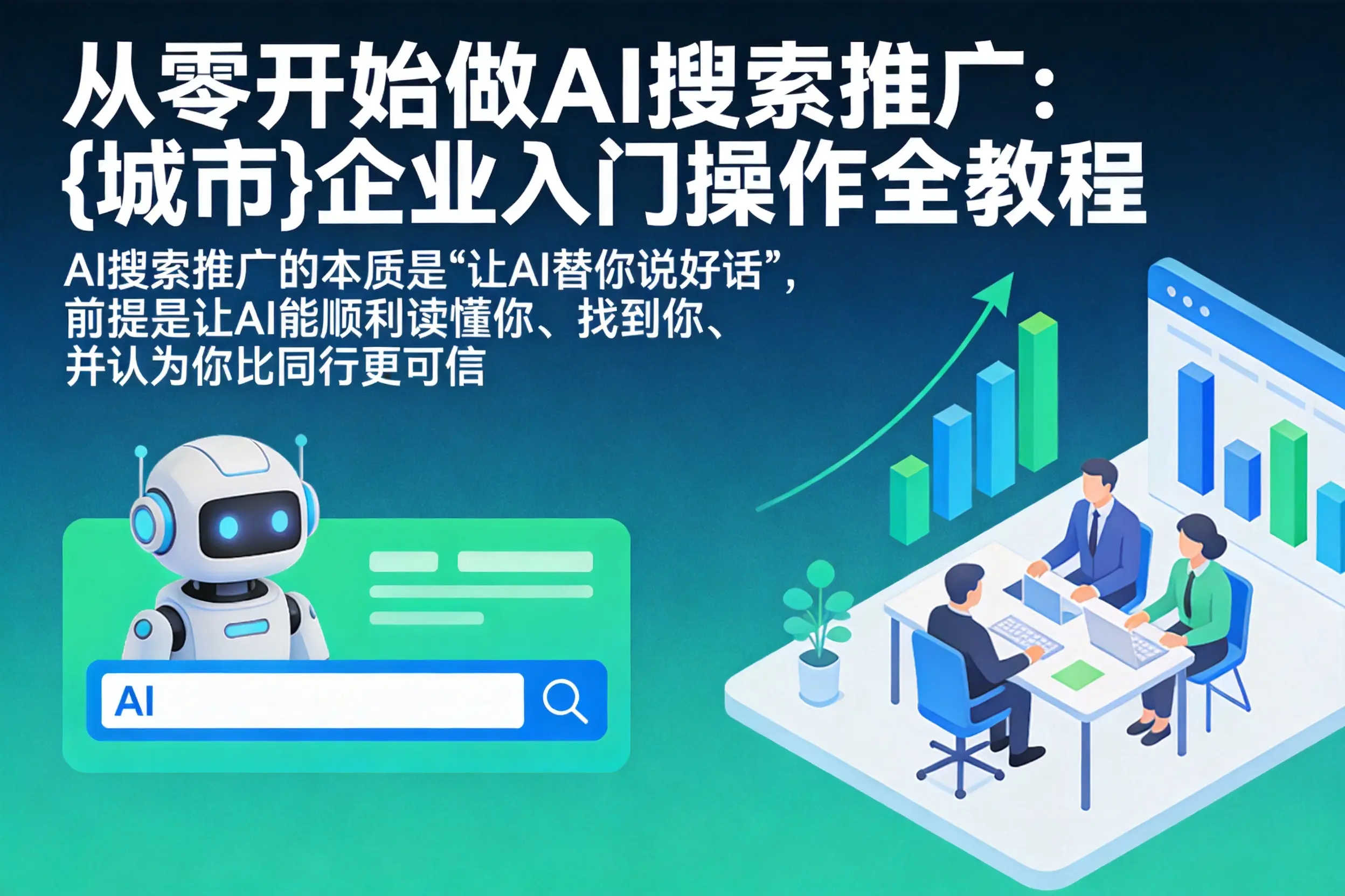 从零开始做AI搜索推广：双河企业入门操作全教程