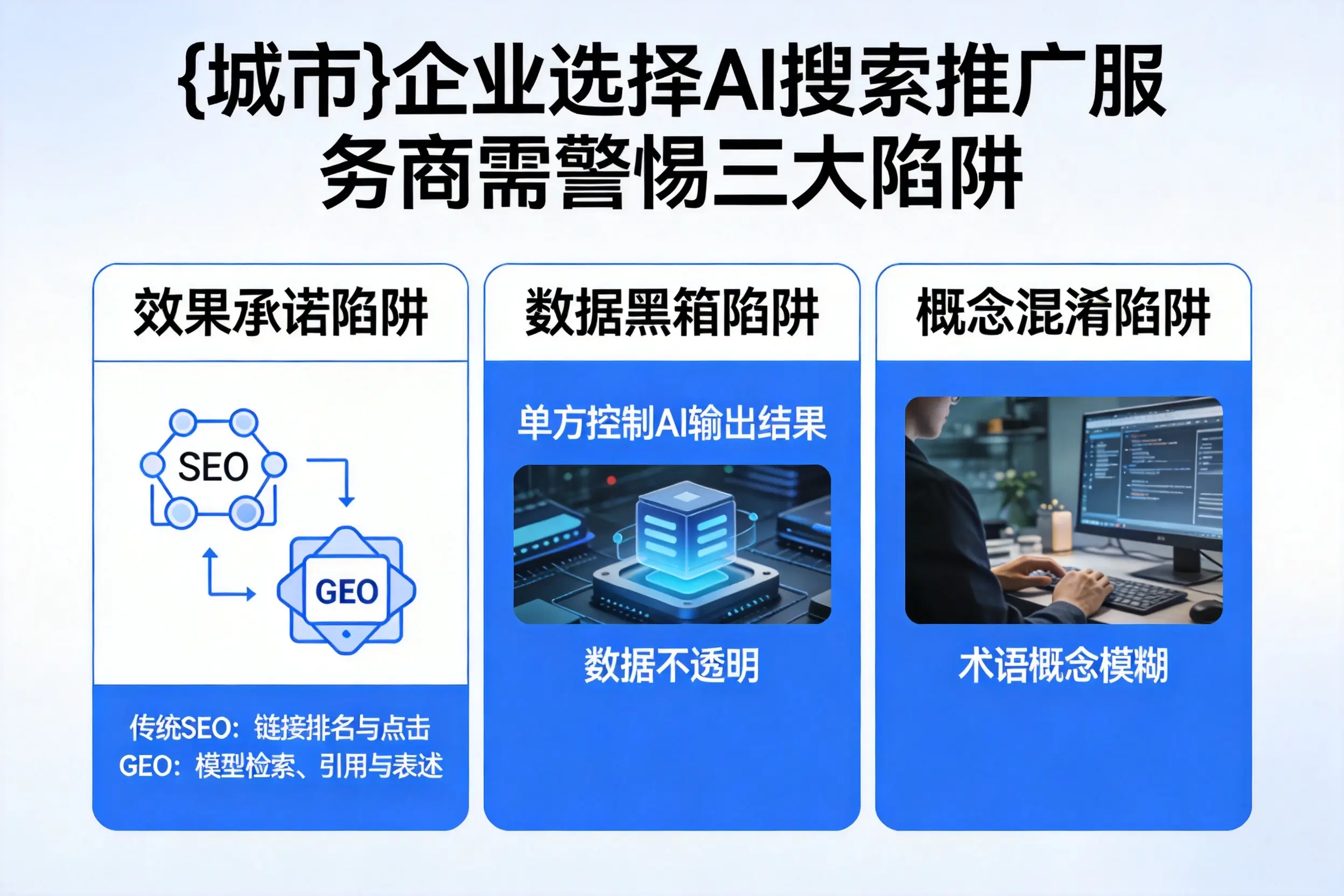 双河企业选择AI搜索推广服务商需警惕三大陷阱
