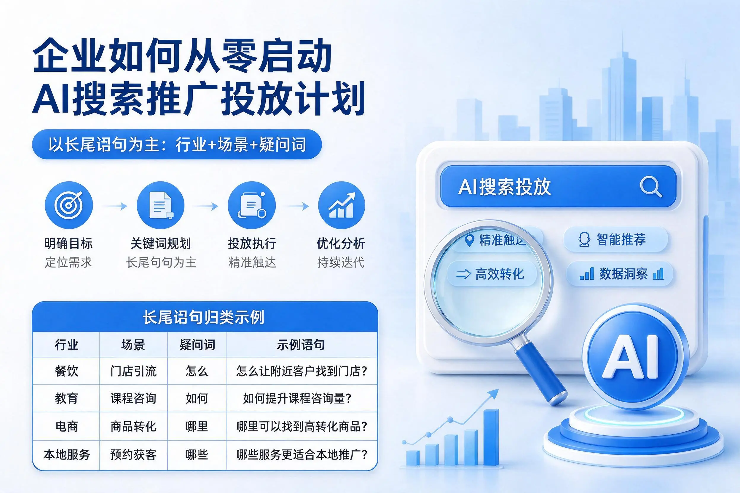 双河企业如何从零启动AI搜索推广投放计划